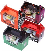 Halloween Cupcake Box 6.5x3.6x3.5in  50 Packs