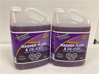 Two 4 Litre Jugs of Windshield Washer