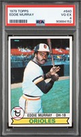 1979 TOPPS 640 EDDIE MURRAY PSA 4