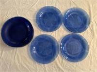 Fortecrisa Blue Flower plates
