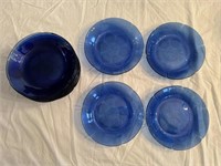 Fortecrisa Blue Flower plates