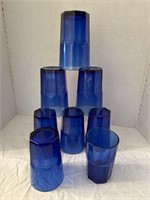 Blue cups