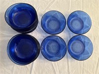 Fortecrisa Blue Flower bowls