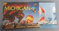 1992-1993 Michigan Map. Original. Vintage.