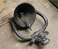 Wrought Iron Cow Bell