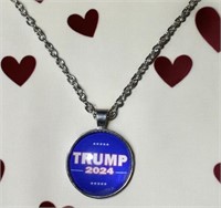 F2) TRUMP 2024 NECKLACE 24 INCH w/2 inch extender