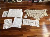 lace and other items shown
