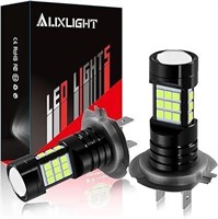 35$-AUXLIGHT H7 LED Fog Light DRL Bulbs, 2400