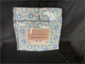 Lulu & Coco 3pc Full Size Mandala Sheet Set
