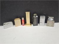 7 Table Lighters See Sizes