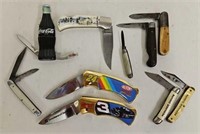 (10) Asst Pocket Knifes