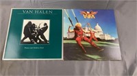 Van Halen / Sammy Hagar Record Album Lot