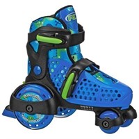 $35  Roller Derby Kids' Skate - Dino Blue/Black M
