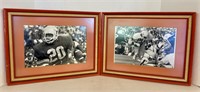 Framed Photos of Earl Campbell TX. Longhorns