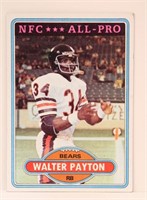 1980 TOPPS #160 WALTER PAYTON ALL-PRO CARD