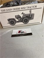 John Deere 8010 tractor pewter unwrapped