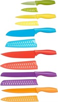 Color-Coded Kitchen 12-Piece Knife Set