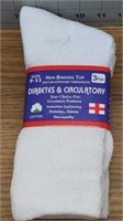 3 pr Diabetes and circulatory socks size 9-11