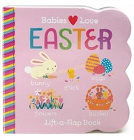 Generic Babies Love Easter Lift-a-Flap Board Book