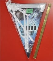 Star Trek promo pennant banner, sealed