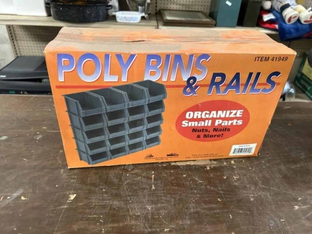 POLY BIN & RAILS