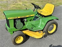 JD 110 Ridding Mower with Deck , Repainted