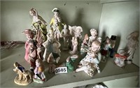 LOT OF VICTORIAN FIGURINES