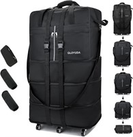 Foldable Luggage 36'' Suitcase With Spinner Wheels