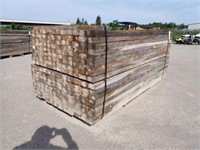 2 In. x 4 In. x 8 Ft Rough Cut Pine Lumber