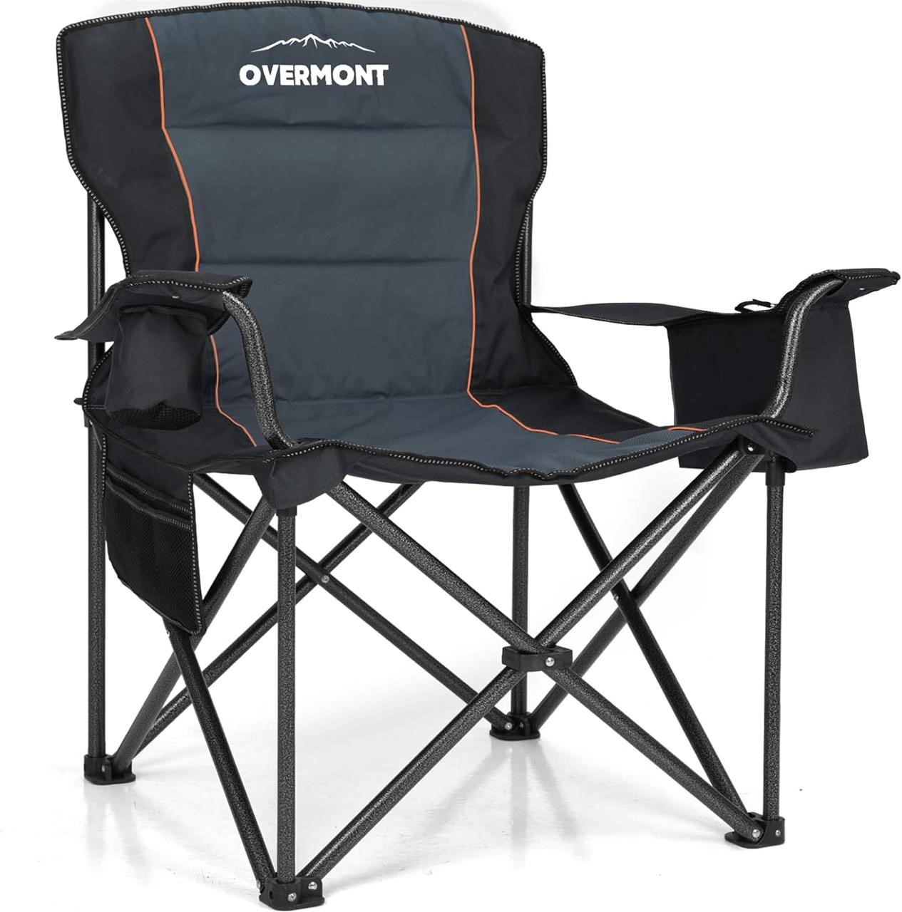 Overmont 450lbs Folding Camp Chair