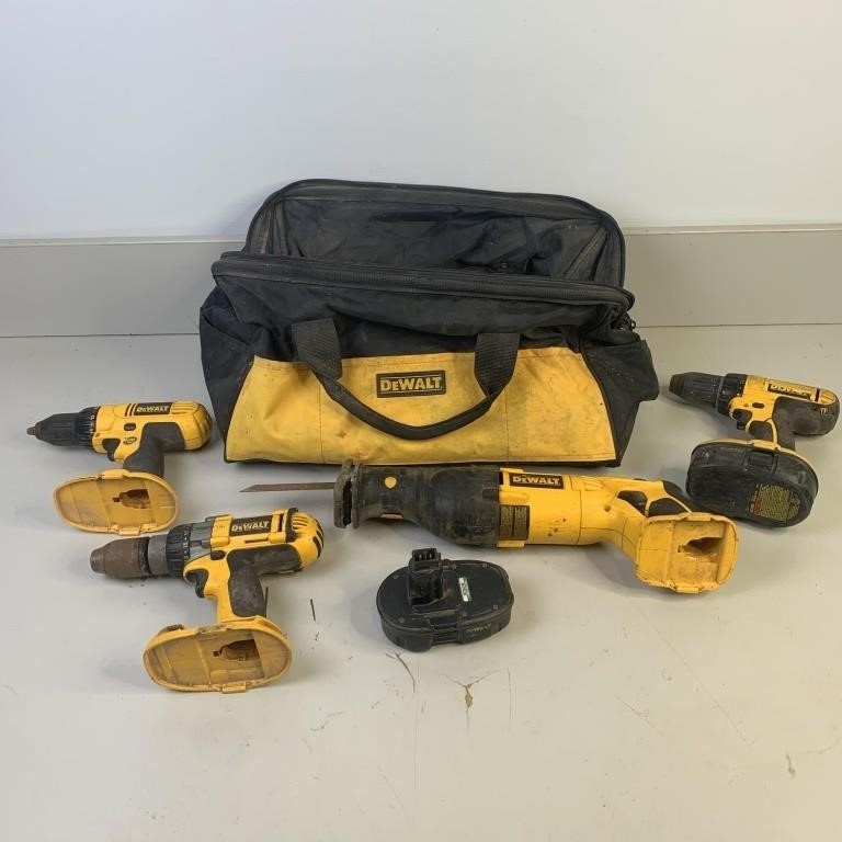 Dewalt Cordless Tools & Bag