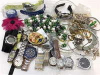 Assorted watches. Most for repair parts.