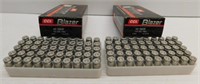 (100) Rounds of CCI Blazer 40 S&W 155GR TMJ ammo.