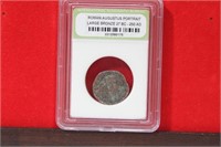 A Slabbed Large Bronze Roman Coin