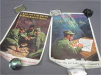 1958 U.S. Gov Military Posters
