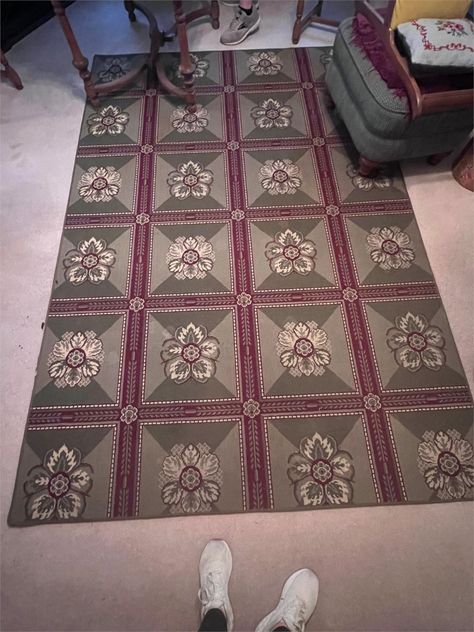 Flawed rug 9x6