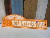 University of Tennessee Vols Street Sign