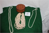 COSTUME JEWELRY & NECKLACE BOX LOT