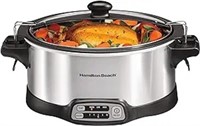 Hamilton Beach Programmable Slow Cooker With 6