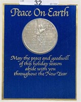 Peace on Earth Medallion