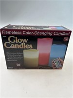 Glow Candles New Open Box