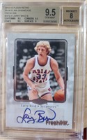 2012 Larry Bird Fleer Retro BGS 9.5 AUTO 8