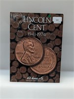 Complete 1941-74 Lincoln Cent Book