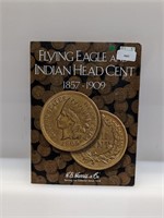 Nearly Complete Flying Eagle & Indian Cent Book