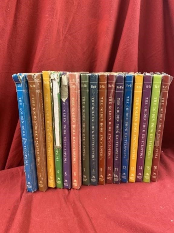 THE GOLDEN BOOK ENCYCLOPEDIA 1-16