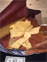 Large Leather Pieces REAL