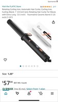 Rotating Curling Iron, Automatic Hair Curler