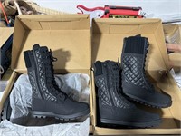 Lot of 2 Fancy woman Polar Boots in black size 8