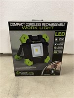 Compact cordless rechargeable work light