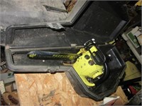 Partner 14" gas chainsaw with case.
